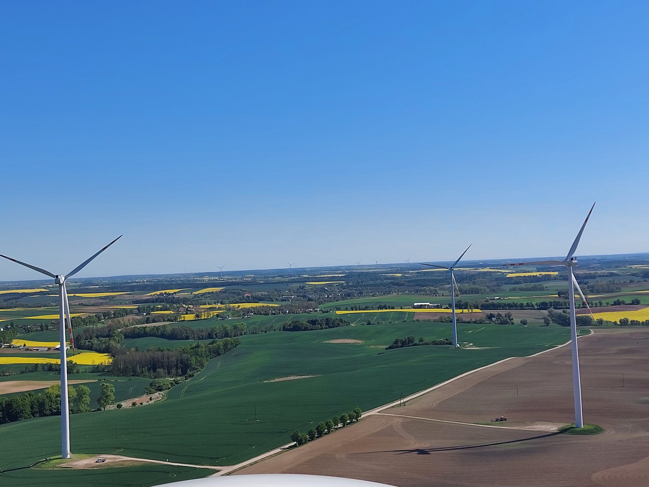 Picture of Qair's Linowo wind farm in Poland