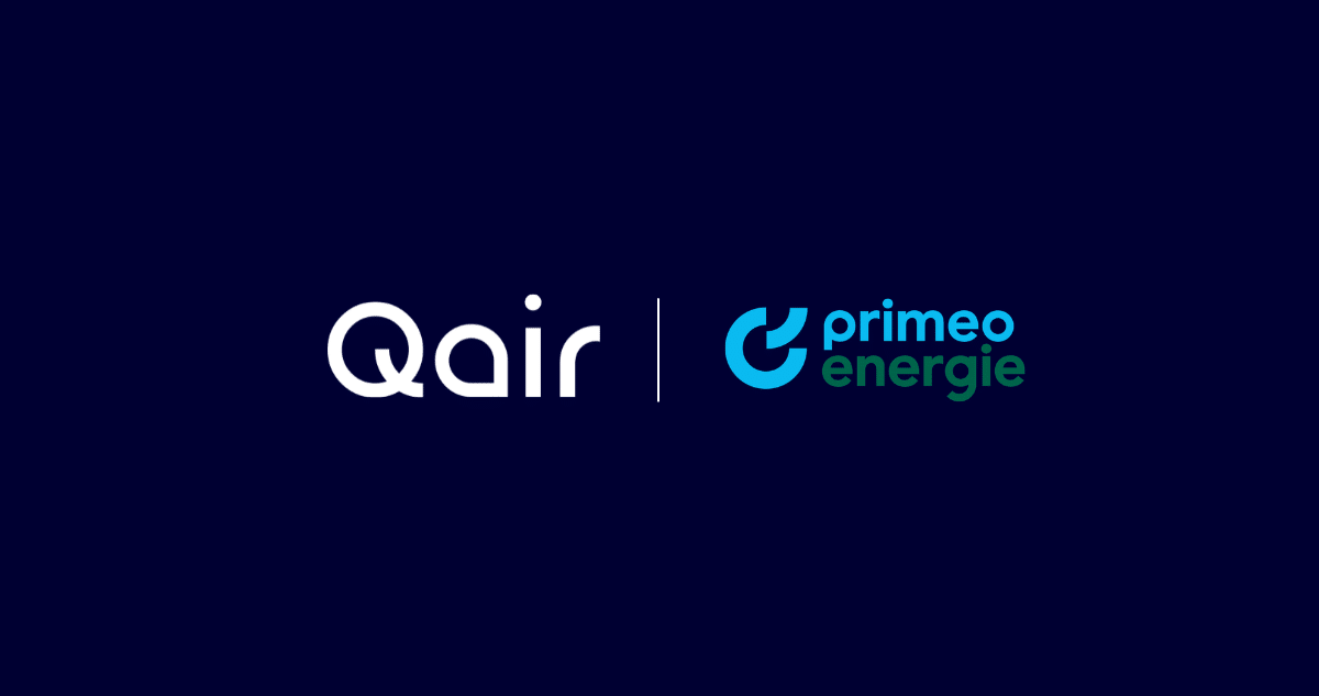 Logos of Qair and Primeo Energy