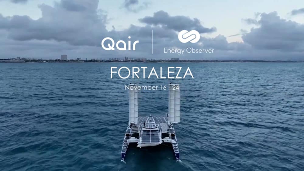 Energy Observer Fortaleza stopover